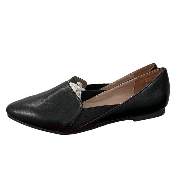 MATT & NAT WMNS 6 Black Flats Vegan Westmount Career Capsule Office Pointed Toe - Picture 13 of 16